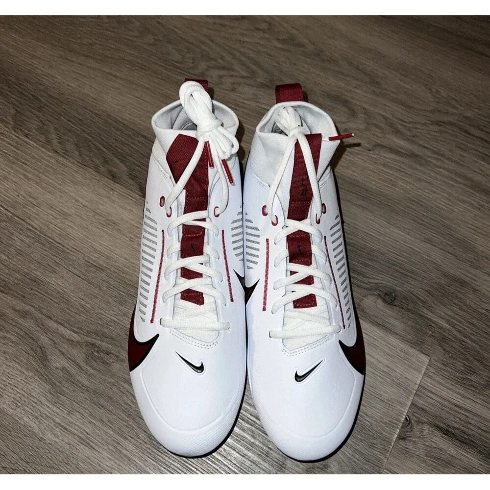 Mens Size 11.5 Nike Vapor Edge Pro 360 2 TB P Football Cleats FN7759-111 Crimson